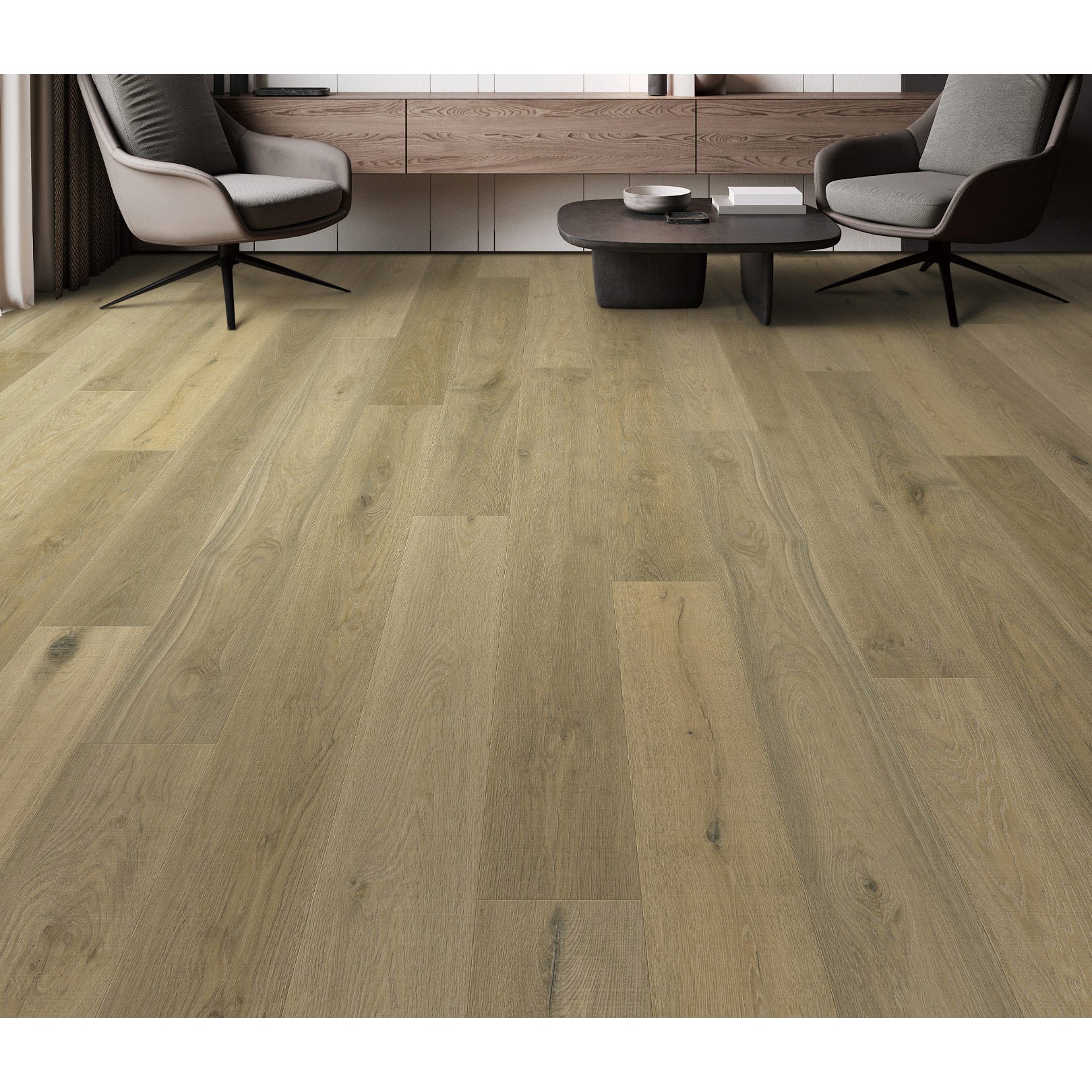 Provenza Floors - New Wave - 8.75 in. x 72 in. Rigid Core - Modern Mink