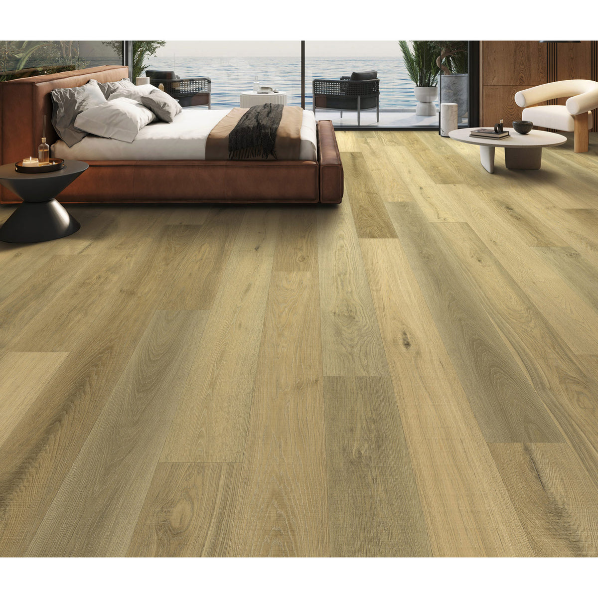 Provenza Floors - New Wave - 8.75 in. x 72 in. Rigid Core - Playful Pony Installed