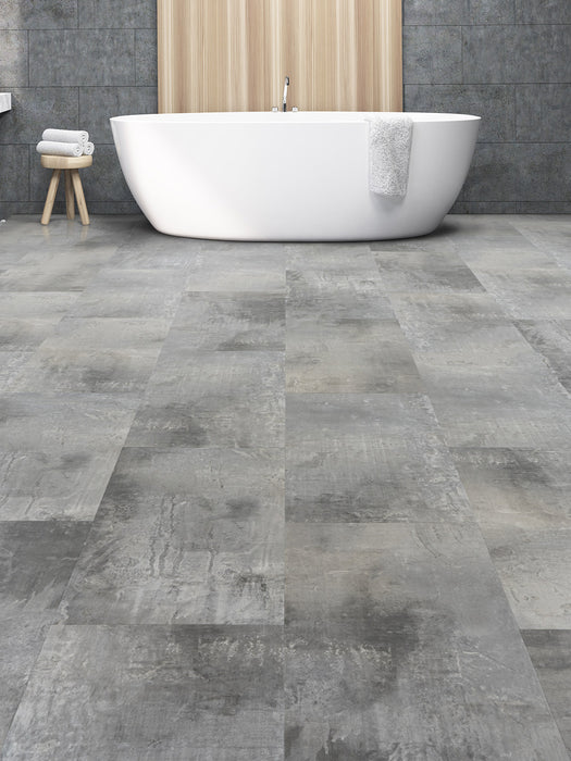 Provenza Floors - Stonescape Luxury Vinyl Plank - Lava Dome Installed