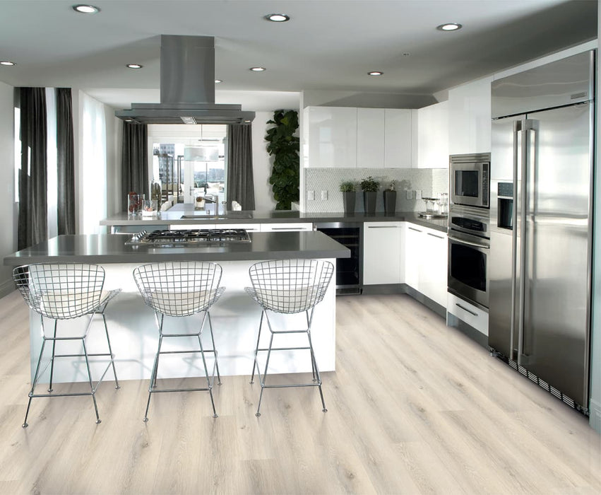 Engineered Floors - Timeless Beauty - 7 in. x 48 in. - Cobblestone Installed