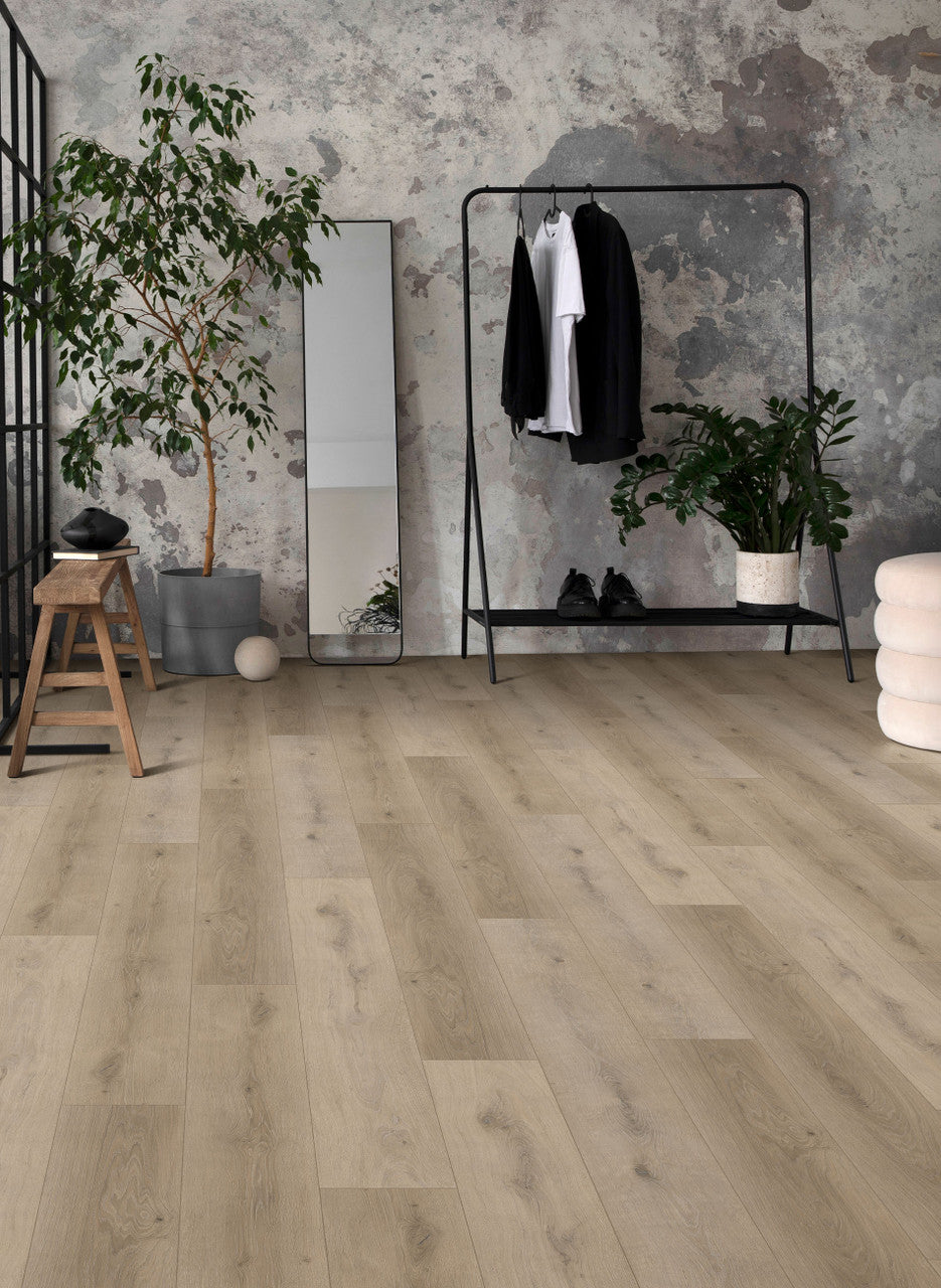 Engineered Floors - Flourish - 7 in. x 48 in. - Luxury Vinyl - Graceful floor installation