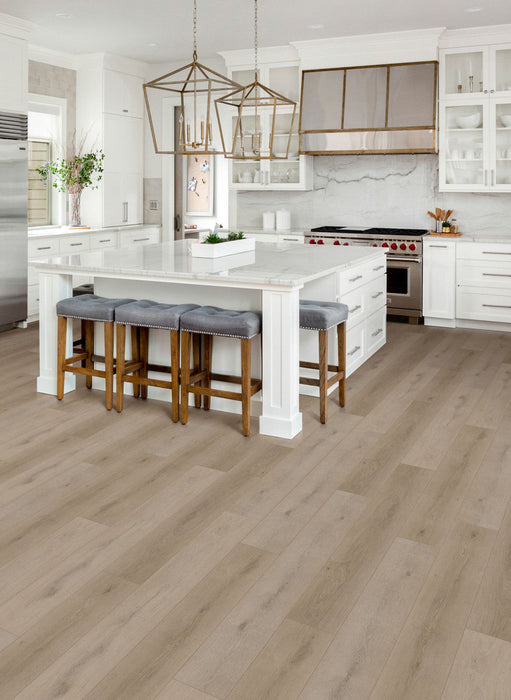 Engineered Floors - Flourish - 7 in. x 48 in. - Luxury Vinyl - Fanfare floor installation