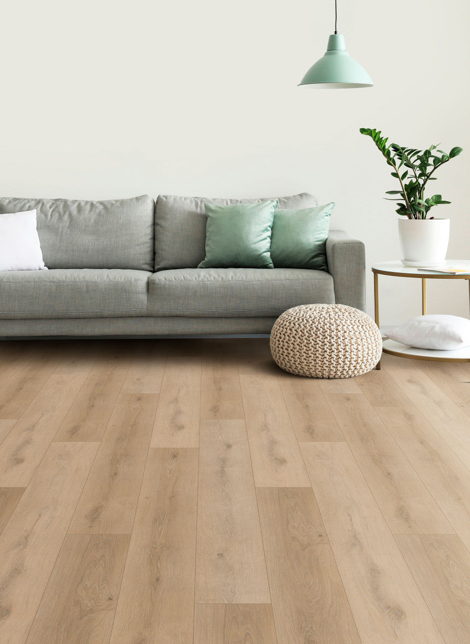 Engineered Floors - Flourish - 7 in. x 48 in. - Luxury Vinyl - Emerge floor installation