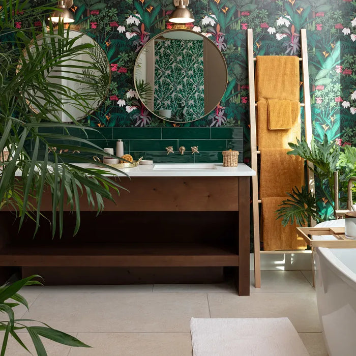 Arizona Tile - Konkrete Series - 24" x 48" Matte Porcelain Tile - Bianco floor installation