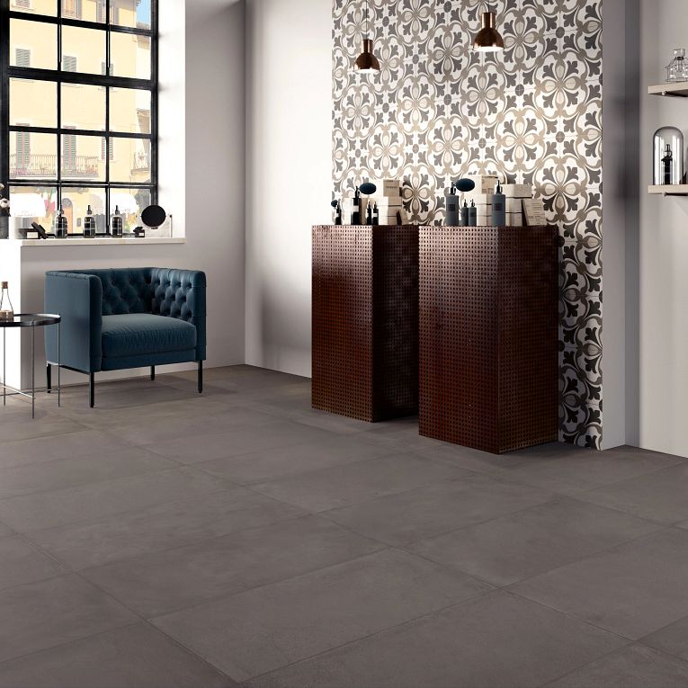 Arizona Tile - Citylife 24x48 Porcelain Tile - Tin Installed