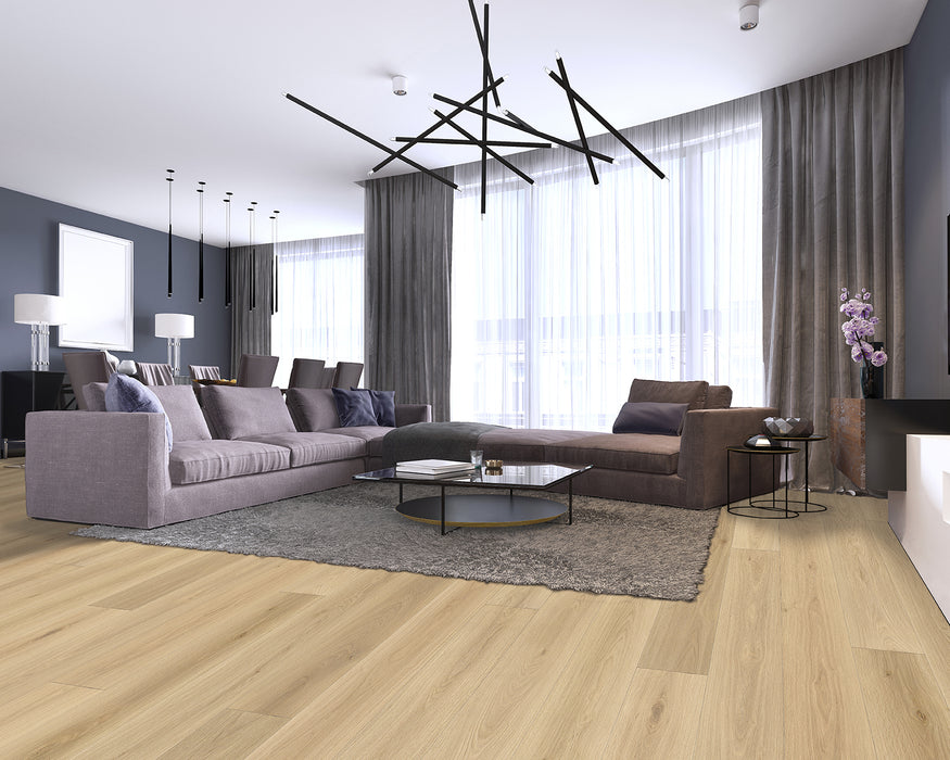 LW Flooring - Renaissance - 7.5" x 74 3/4" RL - Engineered Hardwood - Ravenna Room Scene 2
