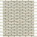 Emser Tile - Regala - 12" x 12" Mini Porcelain Mosaic - Bequest