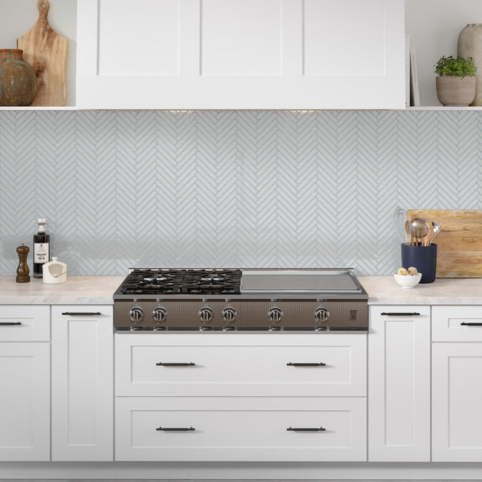 Emser Tile - Regala - 8" x 10" Porcelain Mosaic - Gift Wall Install