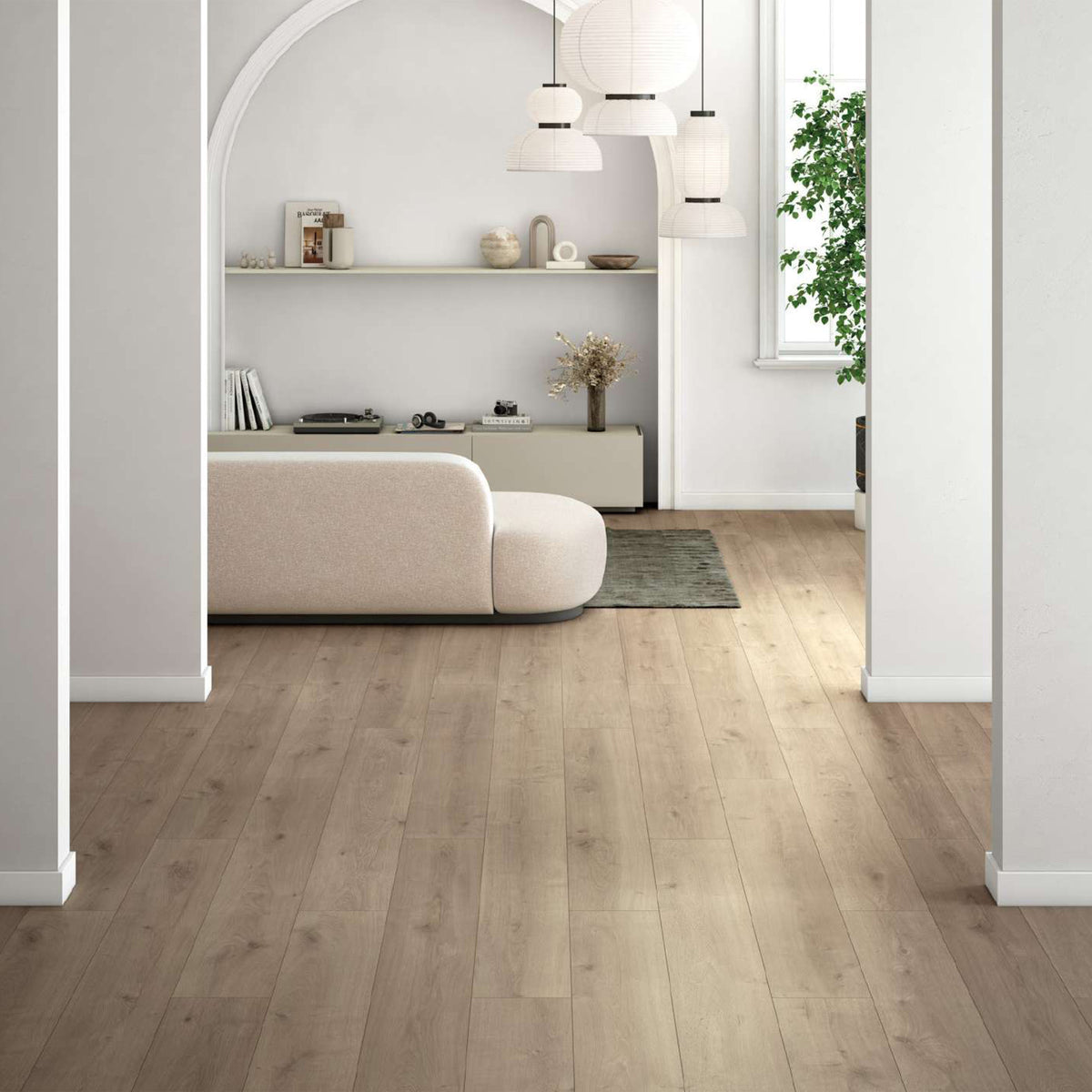 Ribadao - Stravaganza Collection 10 in. x 70 in. Laminate - Como Installed