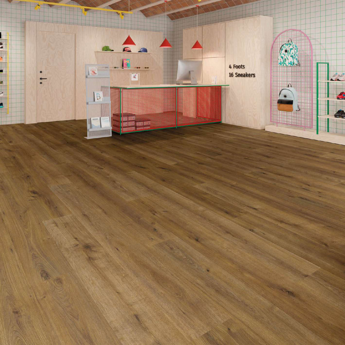 Ribadao - Stravaganza Collection 10 in. x 70 in. Laminate - Fermo Installed