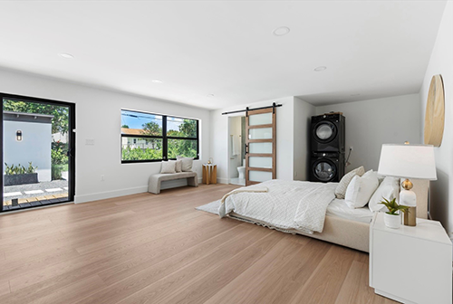 Compass Flooring - The Watershed Collection Laminate - Roanoke Hickory floor installation