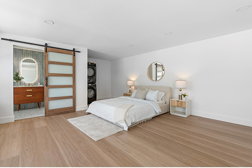 Compass Flooring - The Watershed Collection Laminate - Roanoke Hickory floor installation