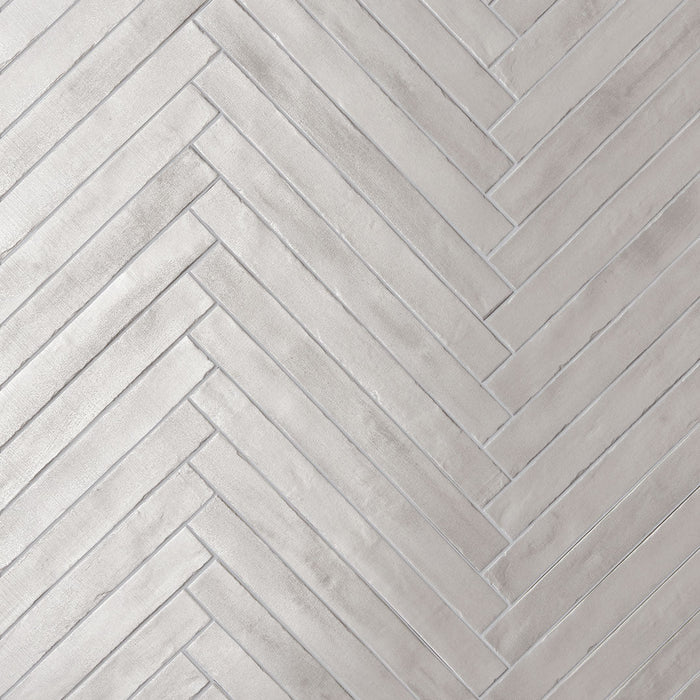 Rondine - Iridescent Collection - 2 in. x 18 in. Porcelain Tile - White