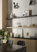 Rondine - Iridescent Collection - 2 in. x 18 in. Porcelain Tile - White Installed