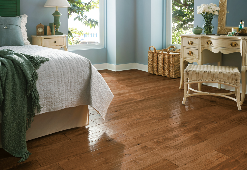 Hartco - American Scrape Solid Hardwood - Gold Rush Room Scene