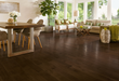 Hartco - American Scrape Solid Hardwood - Brown Ale Room Scene