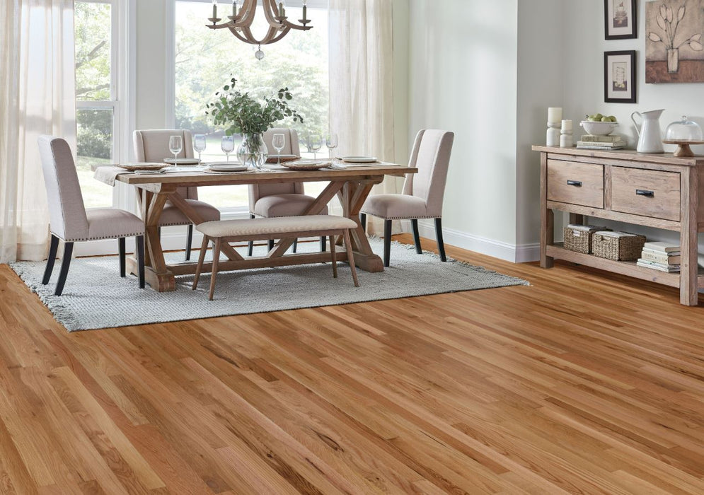 Bruce - St. Vincent Solid Hardwood - White Oak Natural 2 1/4 in Room Scene