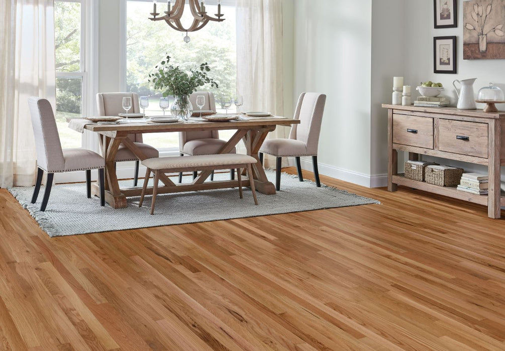Bruce - St. Vincent Solid Hardwood - White Oak Natural 3 1/4 in Room Scene