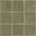 Soci Tile - Fika 4" x 4" - Kale Matte