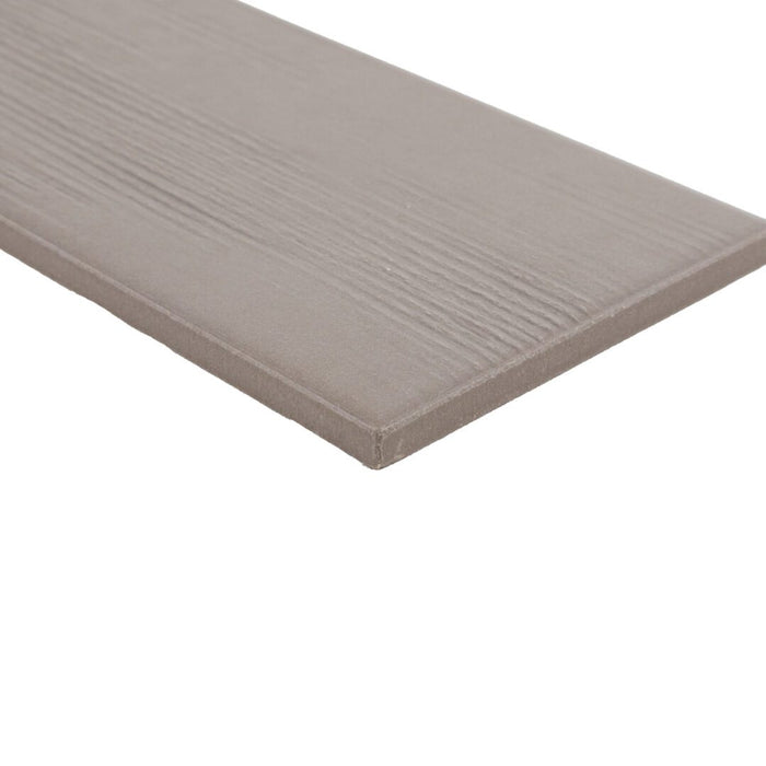 Lungarno - Spatula 3.5" x 7" Full-Body Porcelain Tile - Ember coner