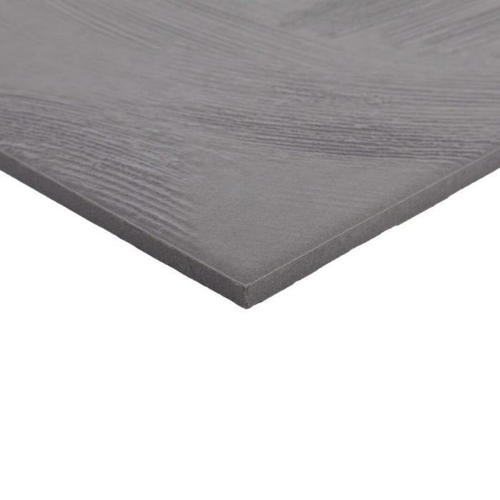 Lungarno - Spatula 7" x 7" Full-Body Porcelain Tile - Midnight Slate corner 