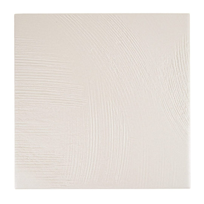 Lungarno - Spatula 7" x 7" Full-Body Porcelain Tile - Plaster