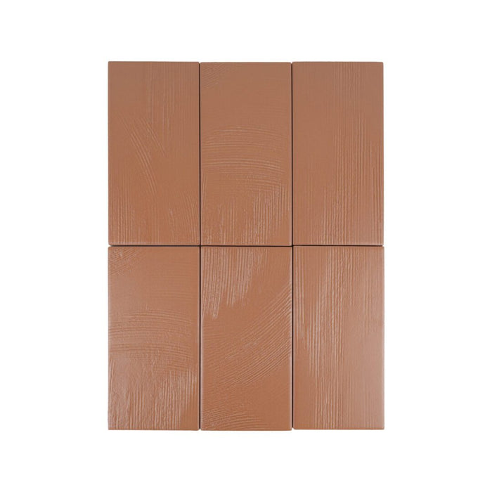 Lungarno - Spatula 3.5" x 7" Full-Body Porcelain Tile - Terra Silk