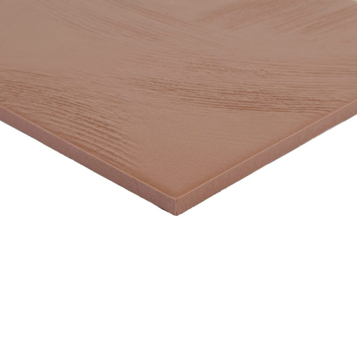 Lungarno - Spatula 7" x 7" Full-Body Porcelain Tile - Terra Silk corner view