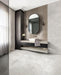 Bellagio - Sarmento Collection - 3" x 8" Linear Deco Porcelain Tile - Perpetual wall installation