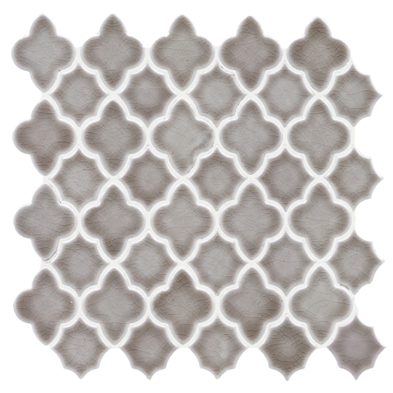 Soci Tile - Amara Patern 3&quot; x 6&quot; - Dove Grey Brick