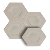 See Soci Tile - Dual Hexagon - Ivory