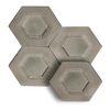 See Soci Tile - Dual Hexagon - Gray