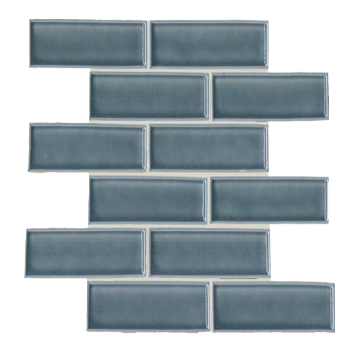 Soci Tile - 2&quot; In. x 6&quot; In. Brick - Biscay Vault