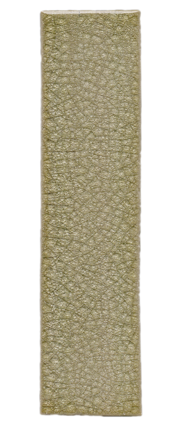 Soci Tile - Pillowed Glass Brick - Haystack Glossy