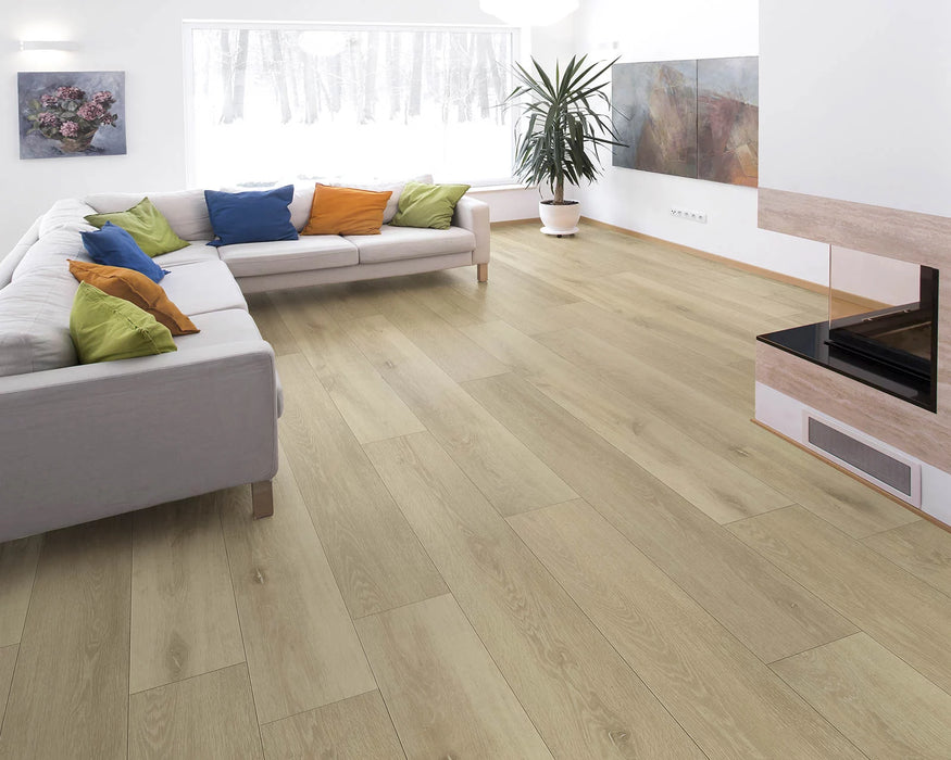 LW Flooring - Lakeview 7" x 48" Rigid Core Vinyl - Sandpoint Room Scene