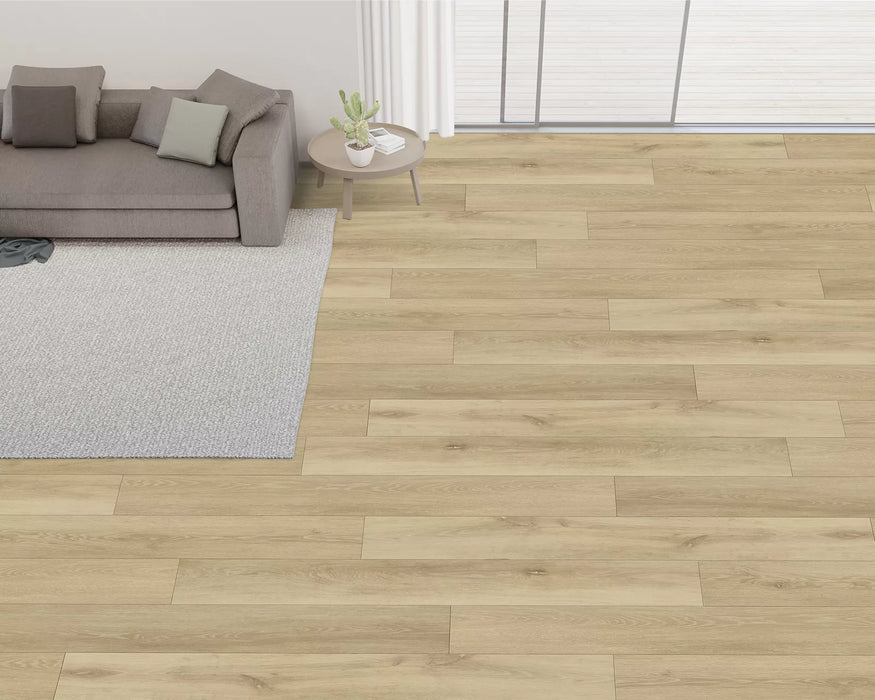 LW Flooring - Lakeview 7" x 48" Rigid Core Vinyl - Sandpoint Angled