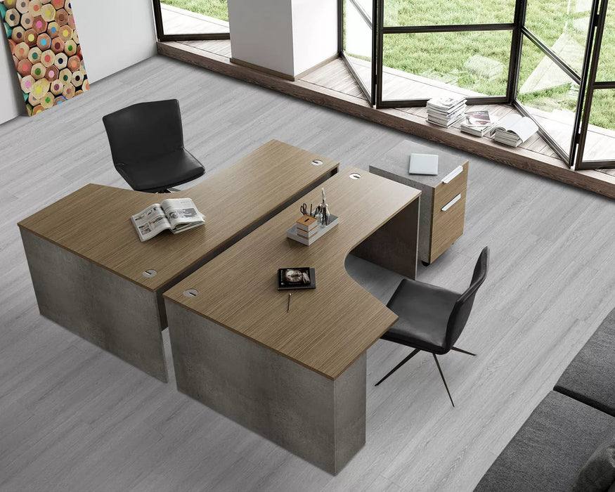 LW Flooring - Township 7.25" x 48" Vinyl Glue Down Plank - Seattle Angled