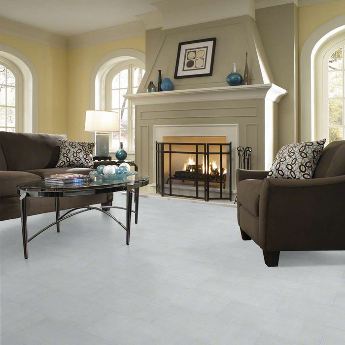 Shaw Floors - Tessuto Porcelain Tile - Bianco Lifestyle