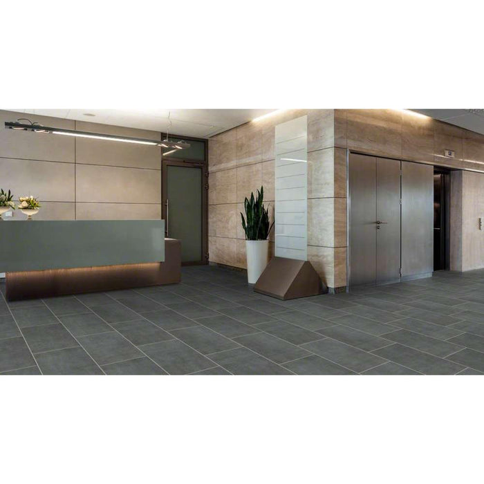 Shaw Floors - Tessuto Porcelain Tile - Fumo Lifestyle