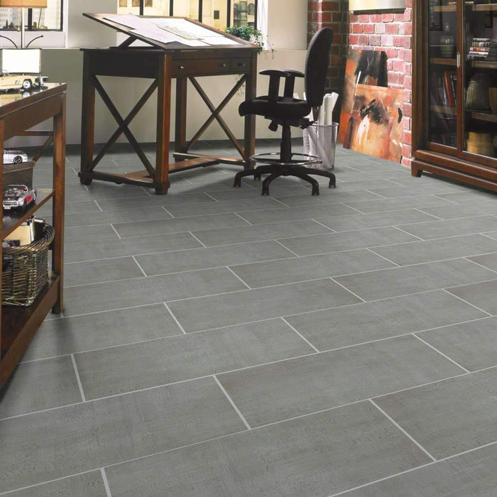 Shaw Floors - Tessuto Porcelain Tile - Grigio Lifestyle