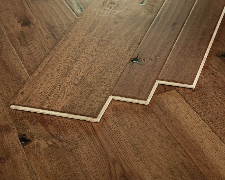 LW Flooring - Sonoma Valley - 3" & 7.5" x 74 3/4" RL - Engineered Hardwood - Sherry Edge View