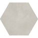 Soci Tile - Aura Hexagon 9" x 10" Porcelain Tile - Gray
