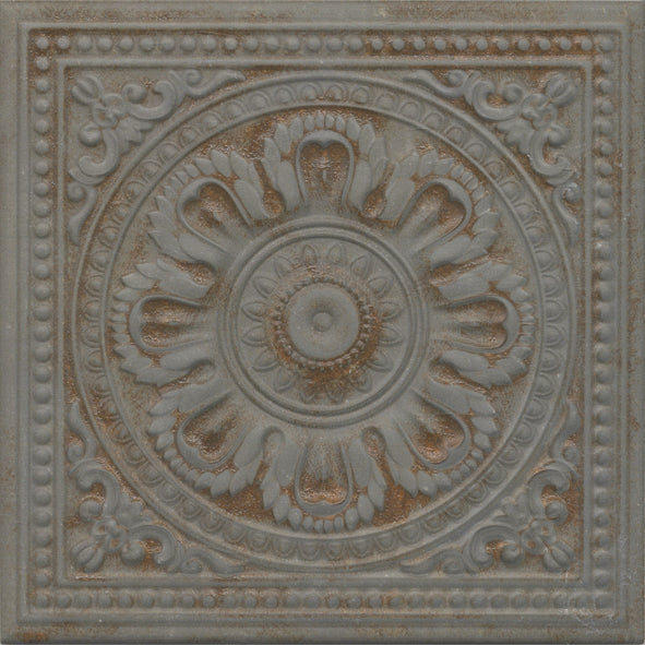 Soci Tile - Gatsby 8" x 8" - Charcoal Tin Extra