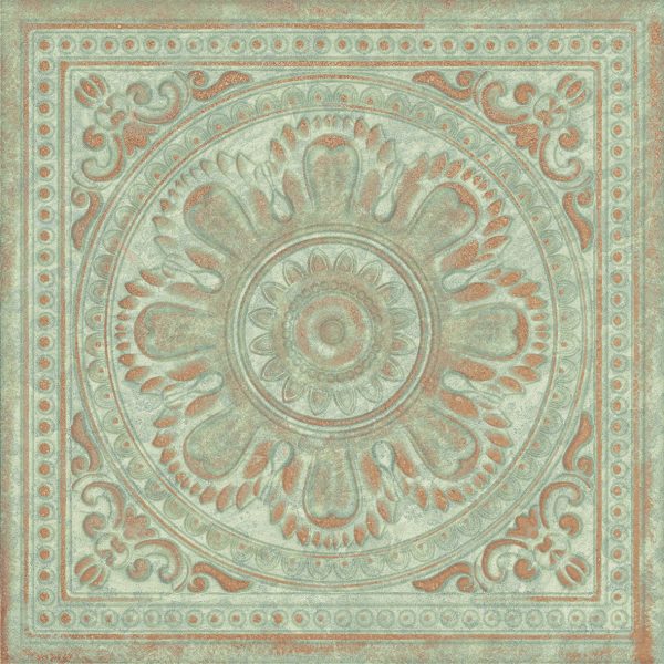 Soci Tile - Gatsby 8" x 8" - Patina Tin