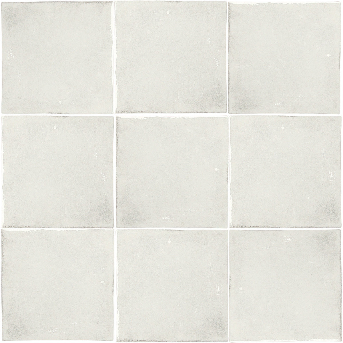 Soci Tile - Savannah 4&quot; x 4&quot; - White Glossy