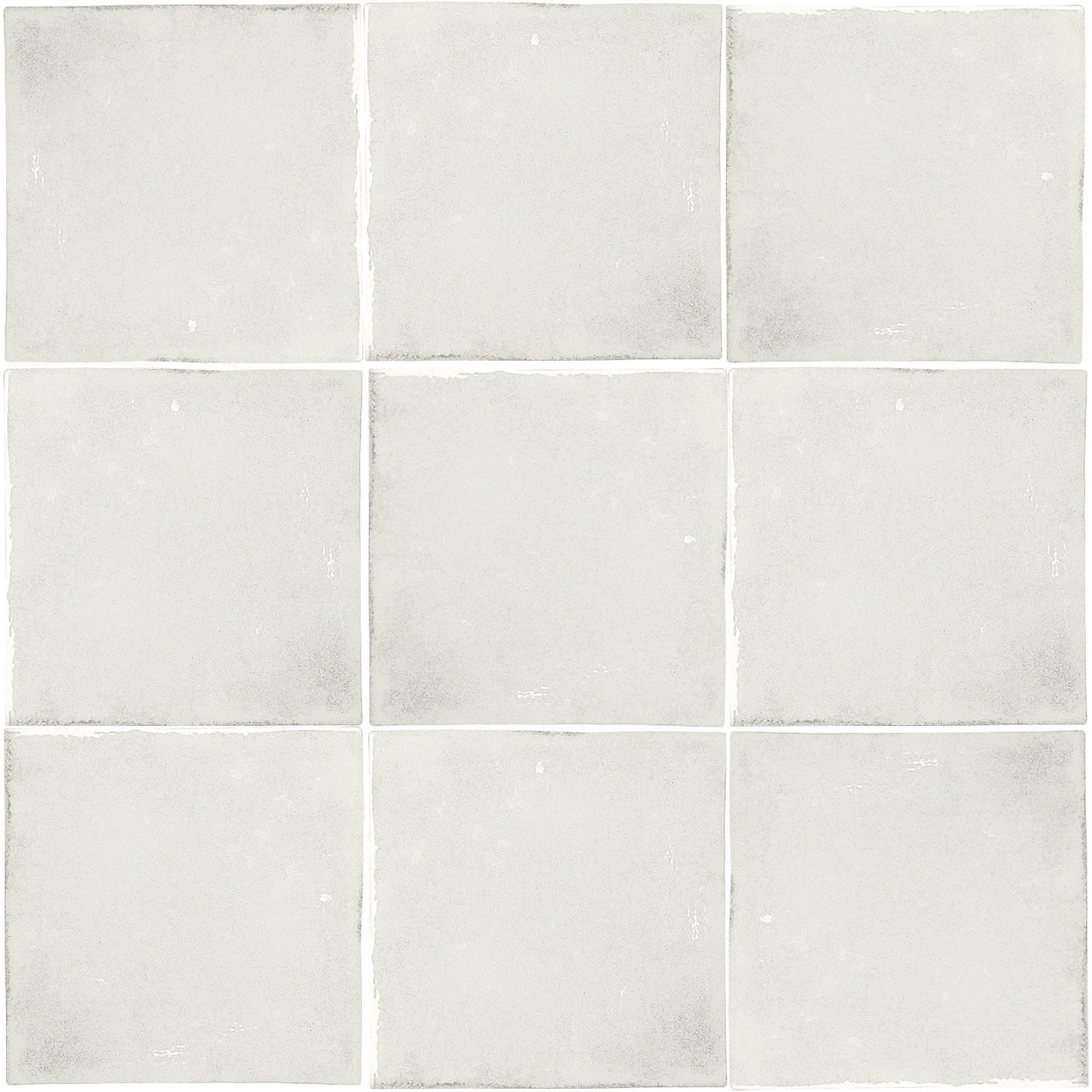 Soci Tile - Savannah 4" x 4" - White Glossy