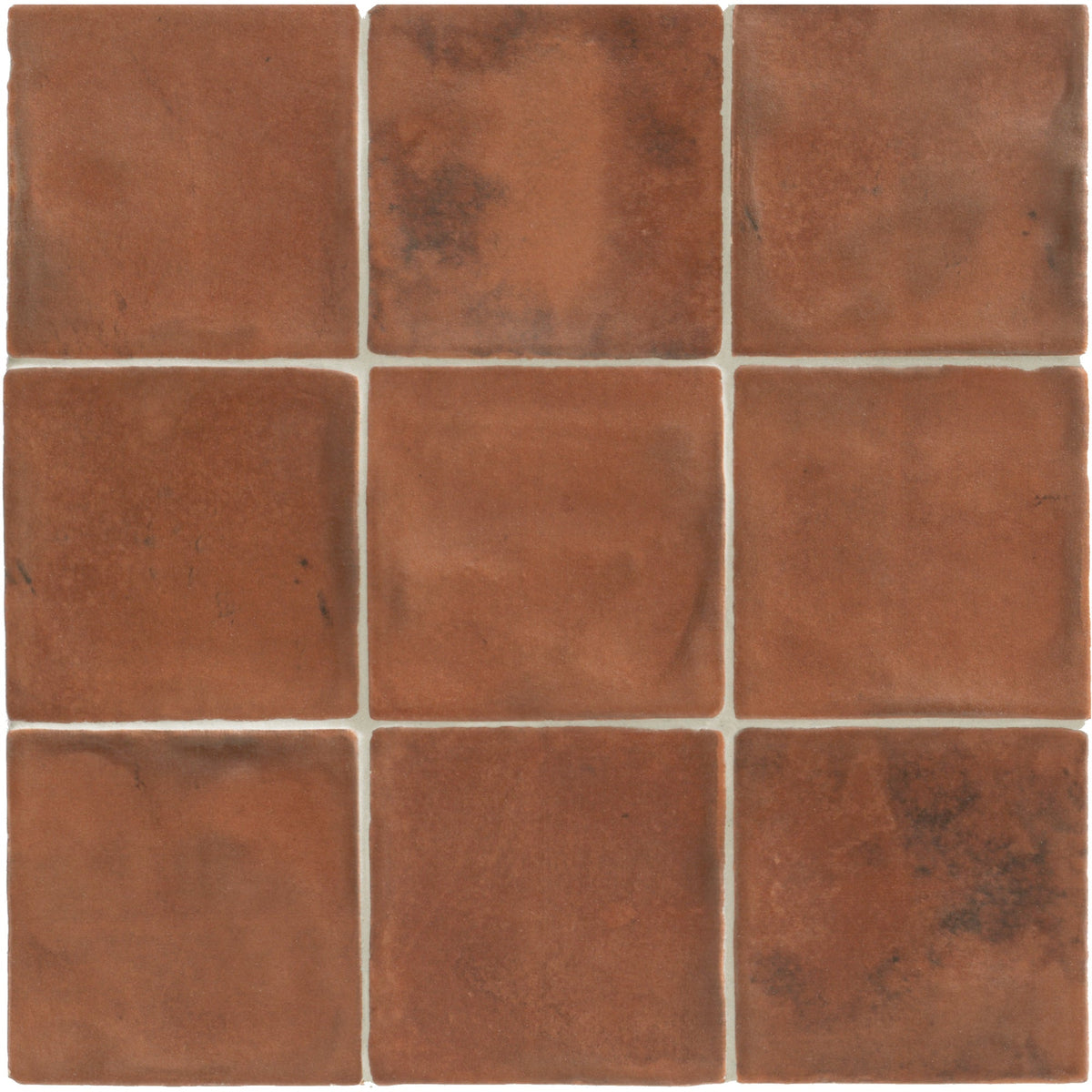 Soci Tile - Fika 4&quot; x 4&quot; - Marsala Matte