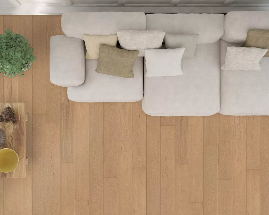 LW Flooring - Pristine - 7.5" x 74 3/4" - Engineered Hardwood - Sonata top Down