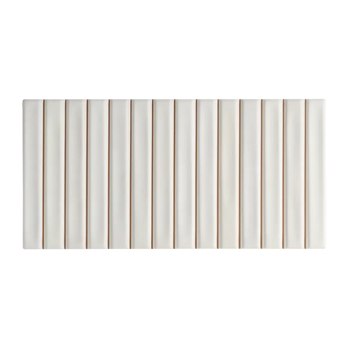 Arizona Tile - Spark Bars 5x10 Matte Ceramic Mosaic - Ivory