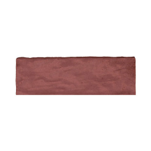 Specialty Tile - Fez - 3&quot; x 8&quot; - Ceramic Bullnose Trim - Matte - Red